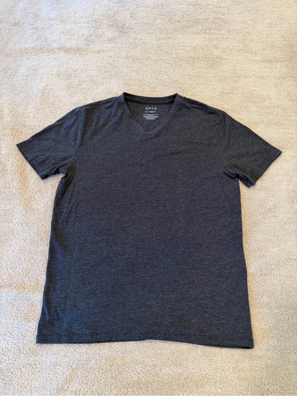 Apt. 9 Men’s V-Neck T-Shirt in Blue Size M